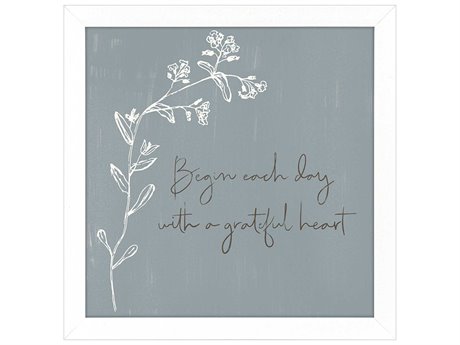 Paragon Florals Grateful Heart Wall Art