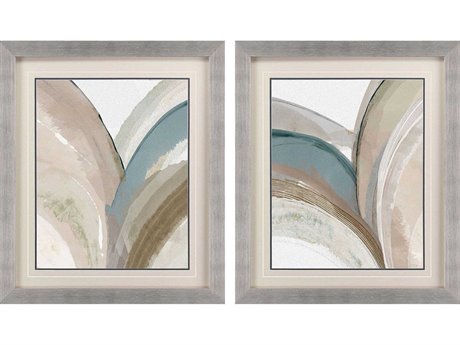 Paragon Abstract Abstract Skyfall Wall Art Set of 2