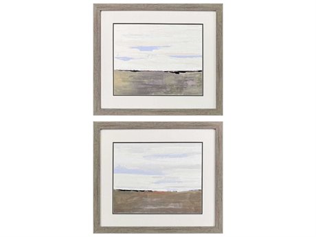 Paragon Landscapes Distant Valley Wall Art Set of 2