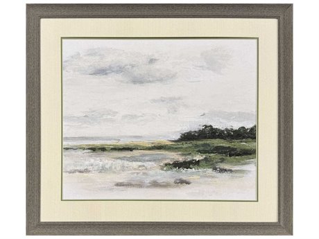 Paragon Waterside Green Beach Wall Art