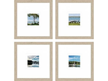 Paragon Waterside On the Water Wall Art Set of 4