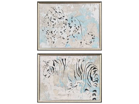 Paragon Animals In the Mist Wall Art Set of 2