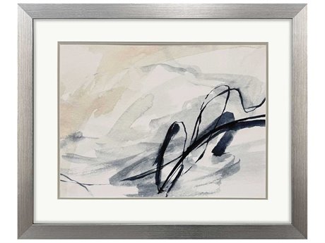 Paragon Abstract Indigo Markings-II Wall Art