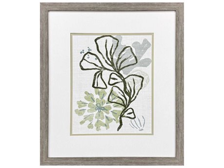 Paragon Waterside Coral Blockprint-III Wall Art