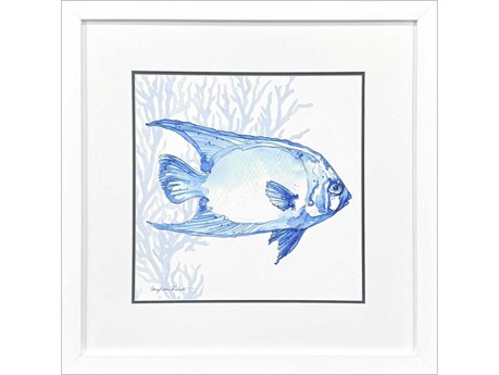 Paragon Animals Indigo Ocean Fish Wall Art