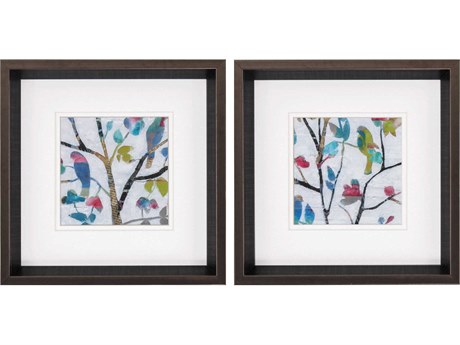 Paragon Florals Woodland Story Wall Art Set of 2