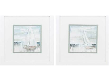 Paragon Waterside Soft Sail Wall Art Set of 2