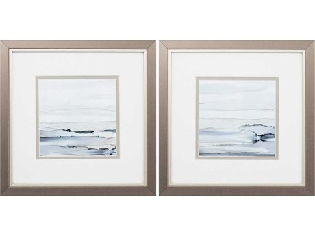 Paragon Abstract Sunkissed Horizons Wall Art Set of 2