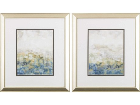 Paragon Abstract Color Block Meadow Wall Art Set of 2