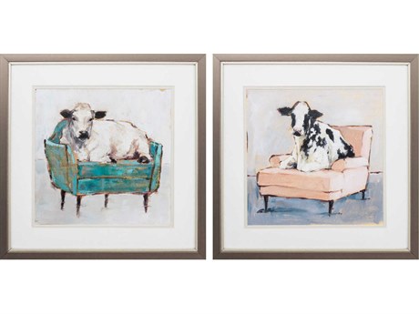 Paragon Farmhouse Mooving In Wall Art Set of 2