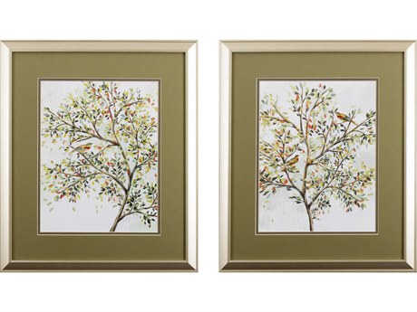 Paragon Landscapes Spring Tree Wall Art Set of 2