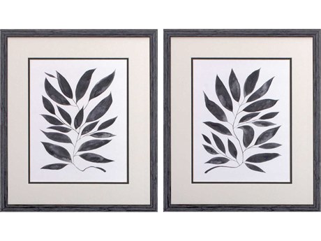 Paragon Florals Branched Compo Wall Art Set of 2