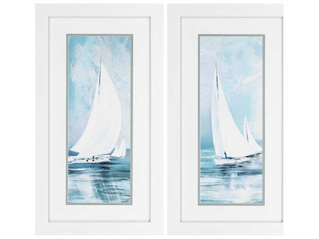 Paragon Waterside Soft Sail Wall Art Set of 2