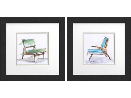 Paragon Entertainment Retro Comfort-A Wall Art Set of 2