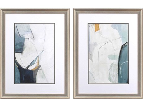 Paragon Abstract Merging Wall Art Set of 2