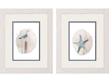 Paragon Animals Seaside-I Wall Art Set of 2