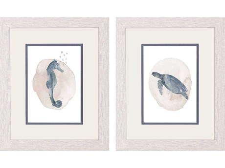 Paragon Animals Seaside-II Wall Art Set of 2