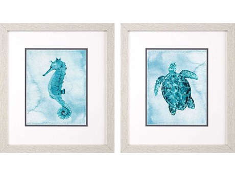 Paragon Animals Coastal Creatures Wall Art Set of 2