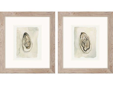 Paragon Waterside Soft Half Shell Wall Art Set of 2