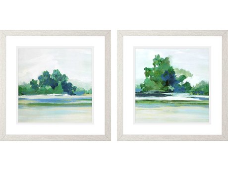Paragon Landscapes Vibrant Meadows Wall Art Set of 2