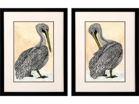 Paragon Animals Pelican Walk Wall Art Set of 2