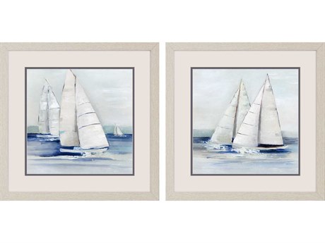 Paragon Waterside Close Sail Wall Art Set of 2