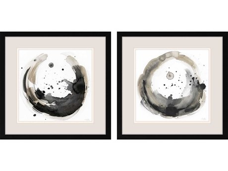 Paragon Abstract Urban Infinity Wall Art Set of 2