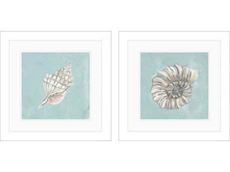 Paragon Waterside Seashell-A Wall Art Set of 2