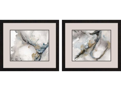 Paragon Abstract Meandering Wall Art Set of 2