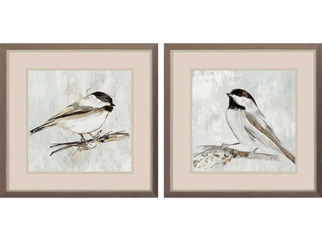 Paragon Feathered Melody Wall Art Set of 2