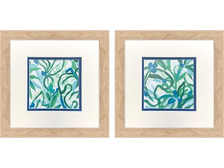 Paragon Florals Jungle Melody-I Wall Art Set of 2