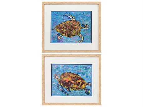Paragon Animals Morning Swim Wall Art Set of 2