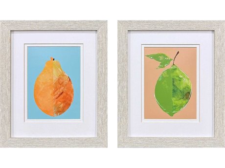 Paragon Culinary Happy Fruit-II Wall Art Set of 2