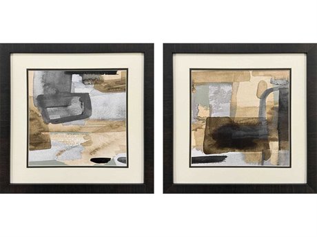 Paragon Abstract Abstract Expressions Wall Art Set of 2