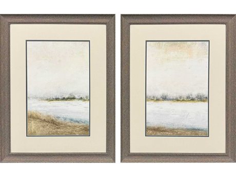 Paragon Landscapes Peaceful Lake Wall Art Set of 2