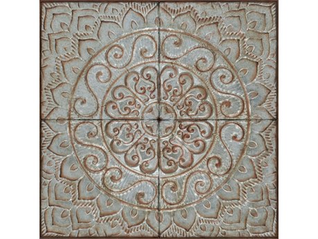 Paragon Architectural Antique Ceiling Tiles Metal Wall Art