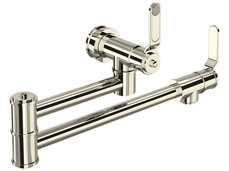 Perrin and Rowe Armstrong Polished Nickel Pot Filler
