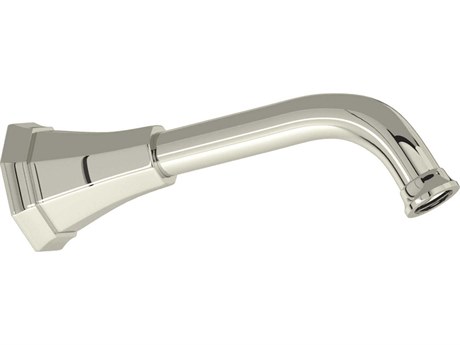 Perrin and Rowe Deco Polished Nickel Overhead Shower Arm