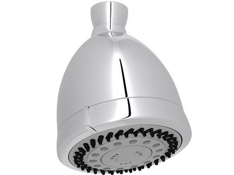 Perrin and Rowe Multi-Function Showerhead With 1/2F Swivel Inlet in Polished Chrome