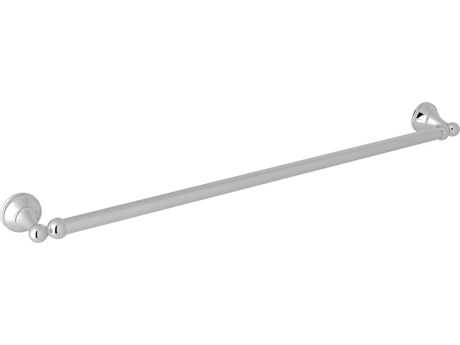 Perrin and Rowe Georgian Era Polished Chrome Towel Bar