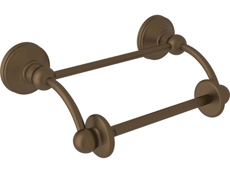 Perrin and Rowe Georgian Era English Bronze Toilet Paper Holder
