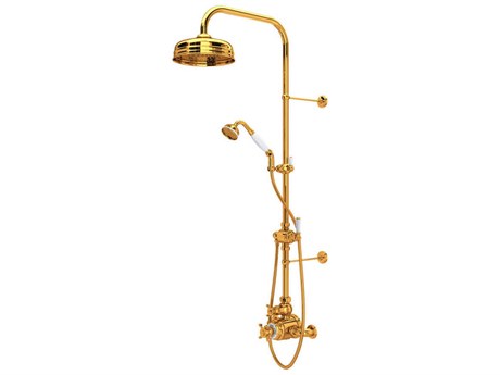 Perrin and Rowe Edwardian English Gold Kit Shower Package