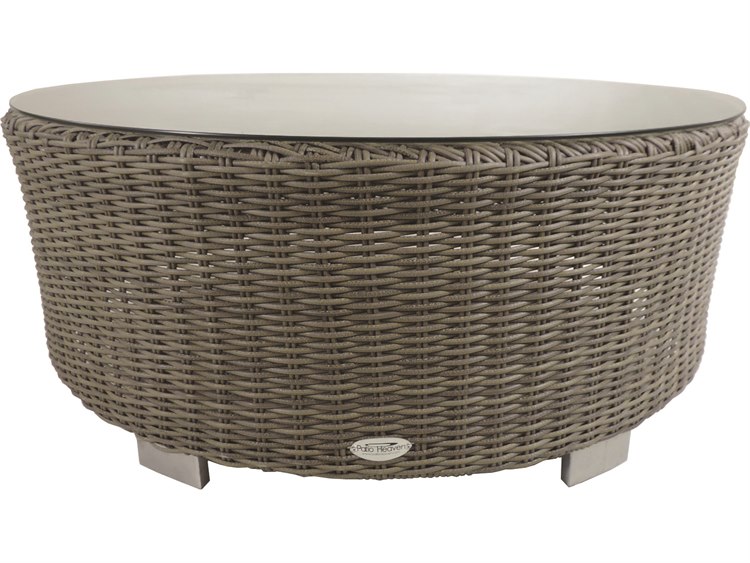 Axcess Inc. Round 42''Wide Coffee Table Grey