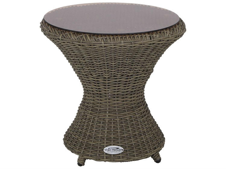 Axcess Inc. Vallejo Wave End Table Grey
