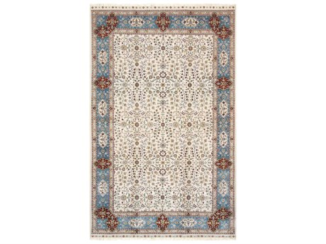 Pasargad Home Hereke Bordered Area Rug