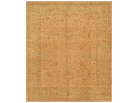 Pasargad Home Oushak Bordered Area Rug