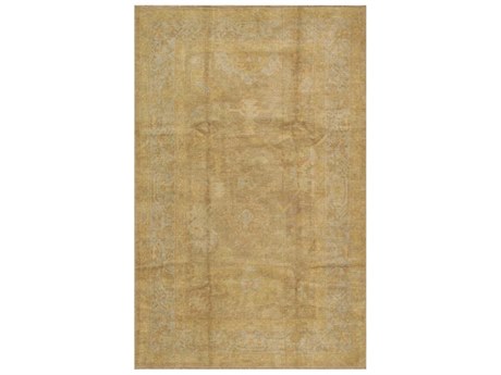 Pasargad Home Oushak Bordered Area Rug