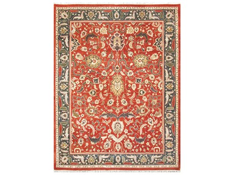 Pasargad Home Agra Bordered Area Rug