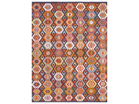 Pasargad Home Kilim Flatweave Moroccan Area Rug