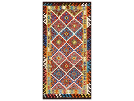 Pasargad Home Kilim Flatweave Moroccan Area Rug